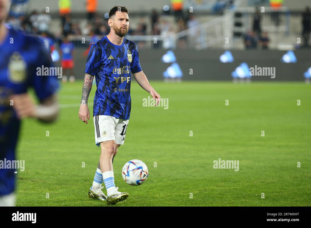 Lionel Messi World Cup Champion Stock Photo - Alamy