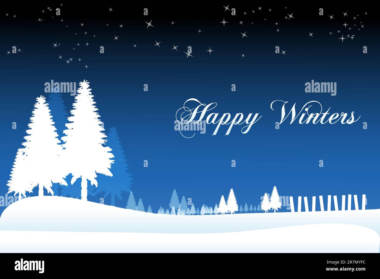 illustration of abstract merry christmas card Stock Vector Image & Art ...