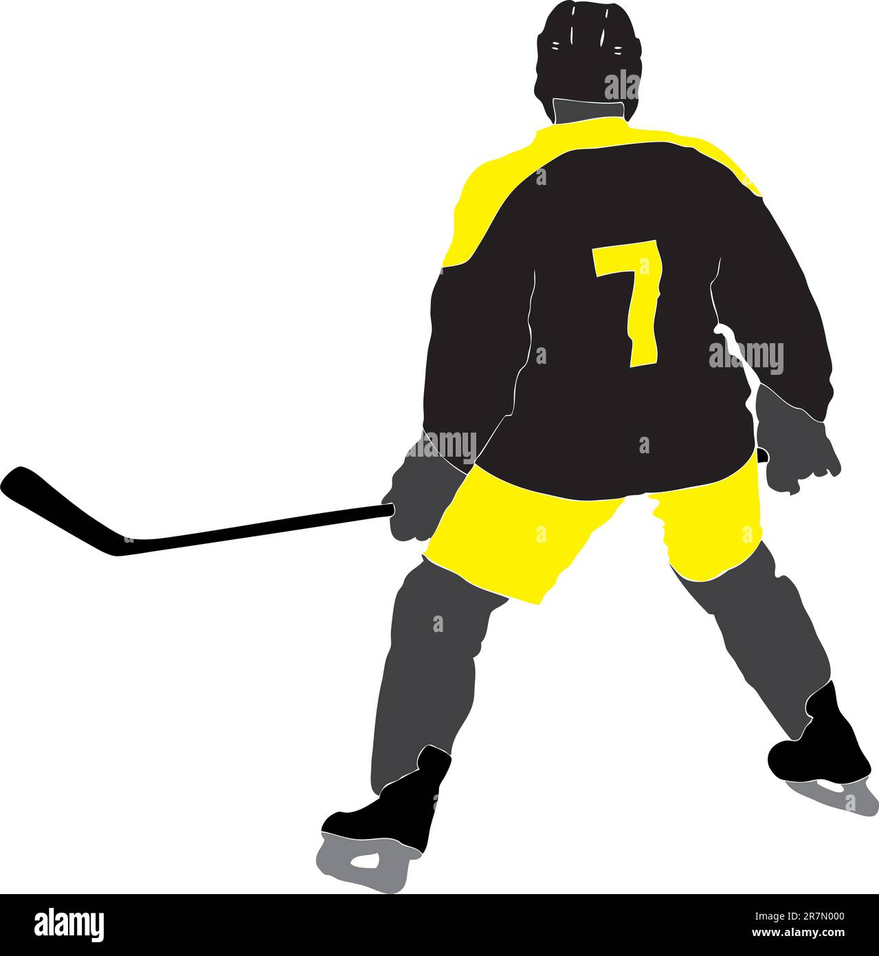 Realistic sport shirt Boston Bruins, jersey template for ice hockey kit.  Vector illustration Stock Vector Image & Art - Alamy