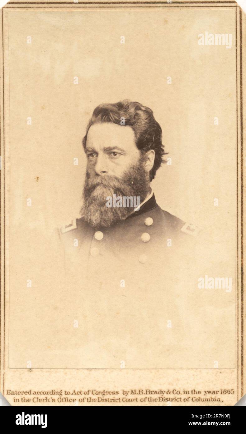 Joseph Anthony Mower c. 1864 Stock Photo Alamy