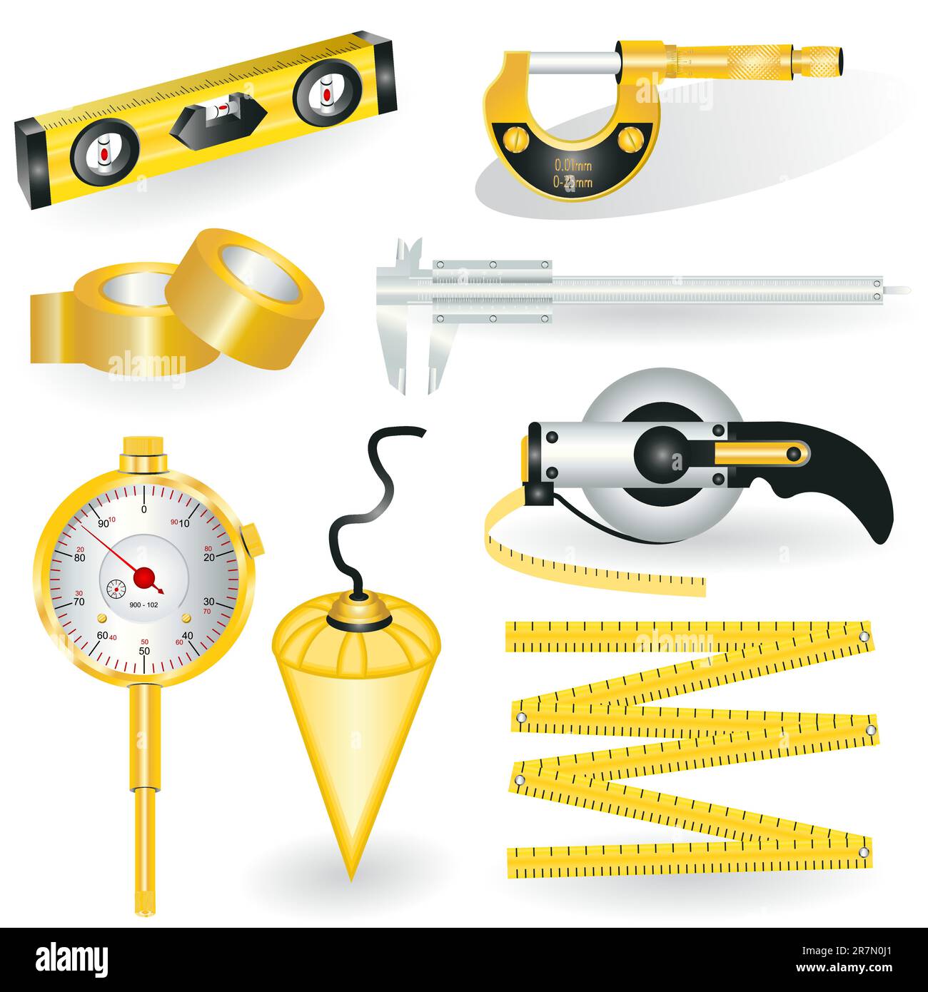 A collection of six different construction icons - part 4 Stock Vector ...
