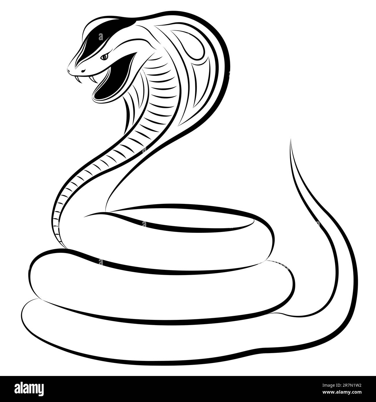 Cobra strike Cut Out Stock Images & Pictures - Alamy