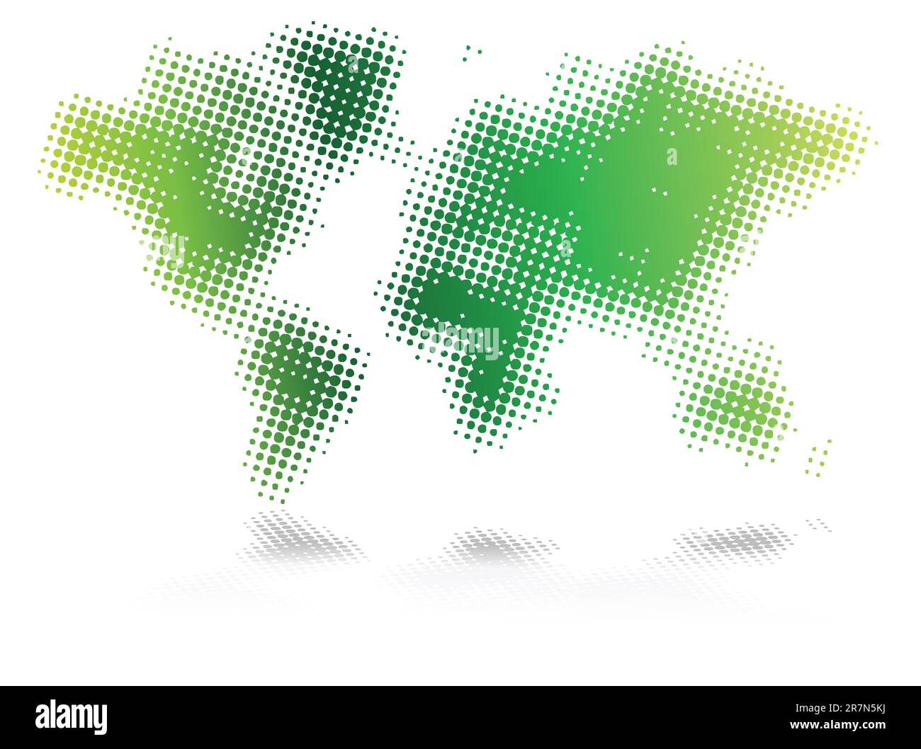 abstract world map Stock Vector - Abstract World Map 2R7N5KJ 