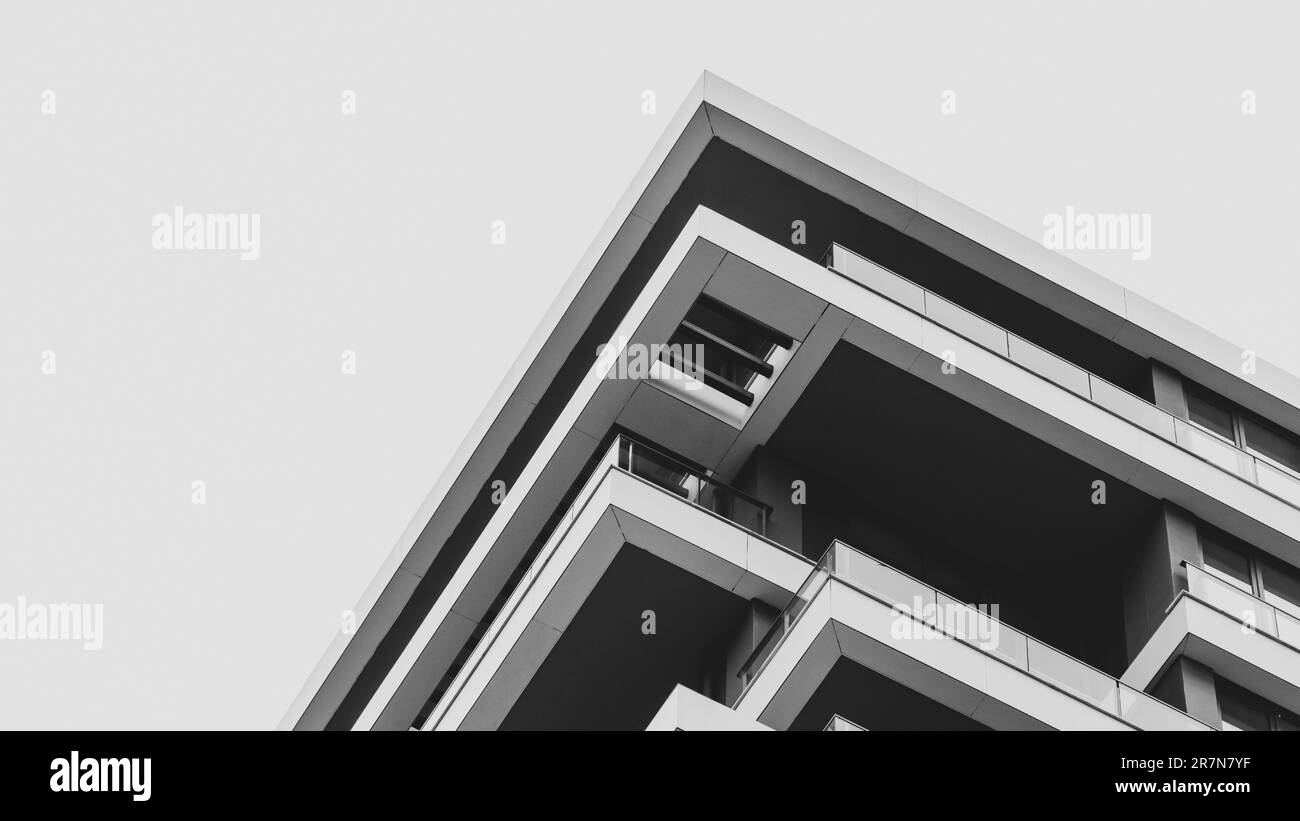 Image showcasing Architecture detail background. Skyscrapers exterior. Details of ...