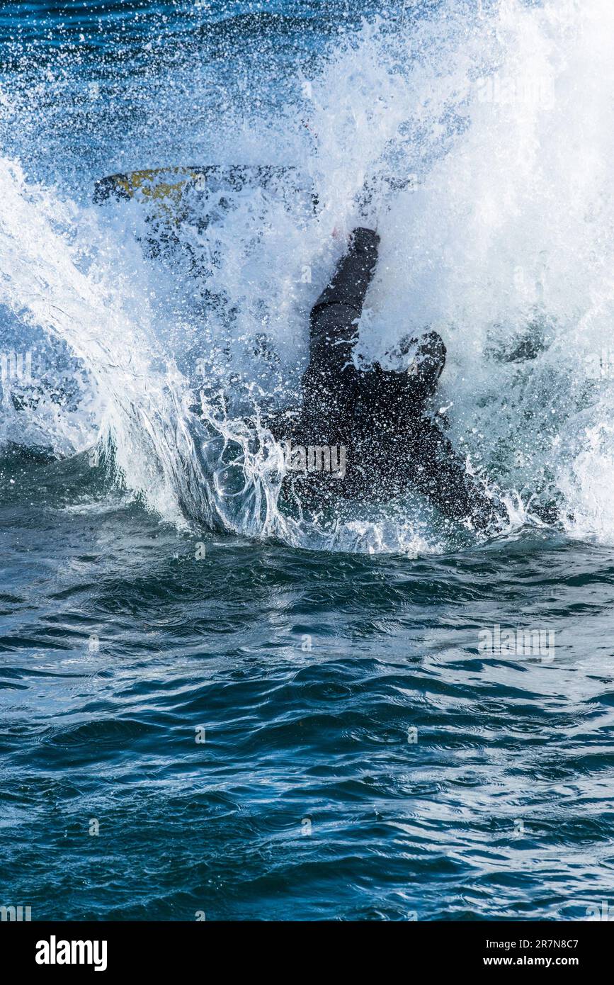 Kiteboarding, Victoria, Vancouver Island, BC, Canada Stock Photo Alamy