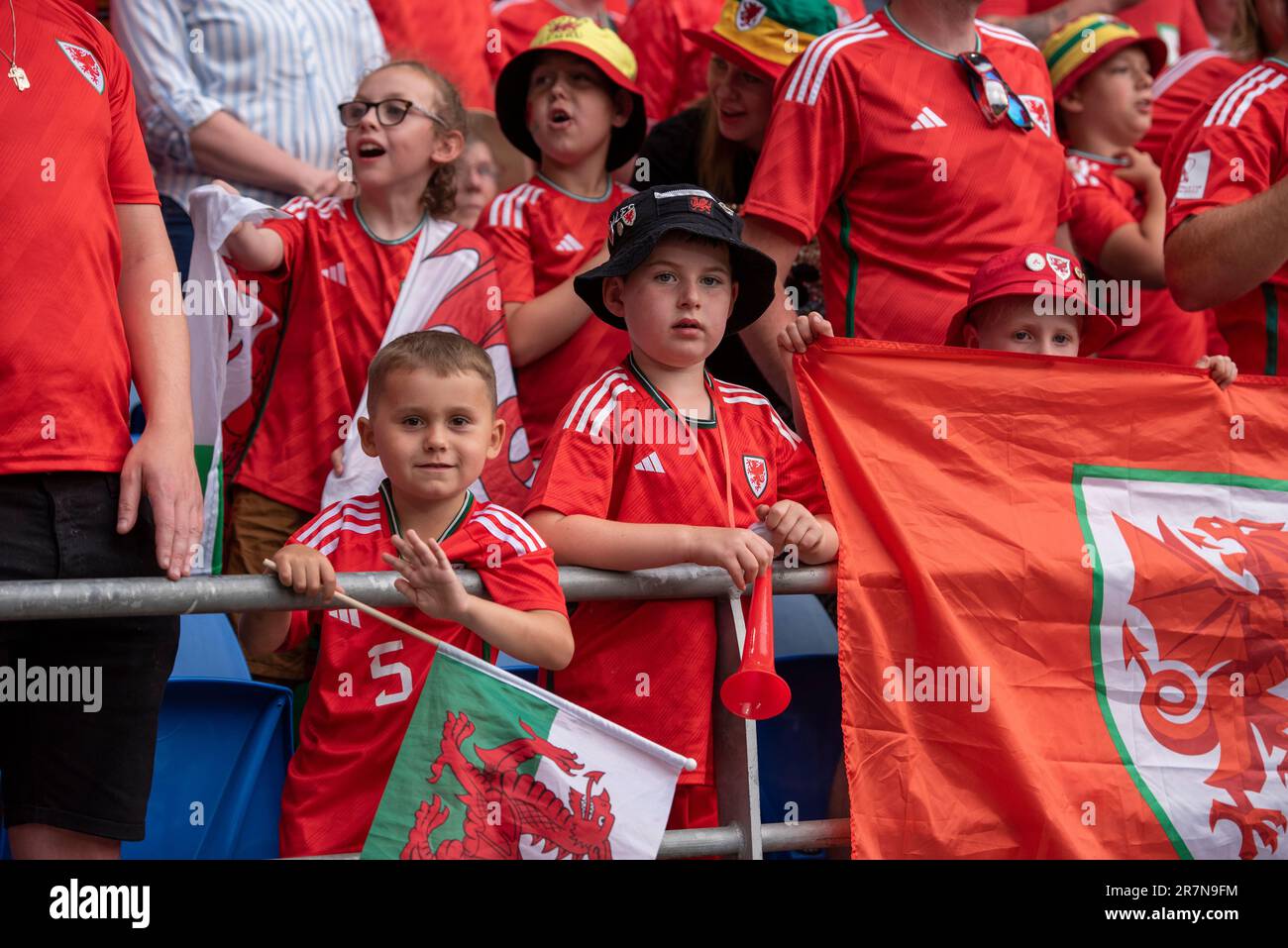 Cardiff, Wales, 16th June, 2023, Wales v Armenia, Euro 2024 Qualifiers