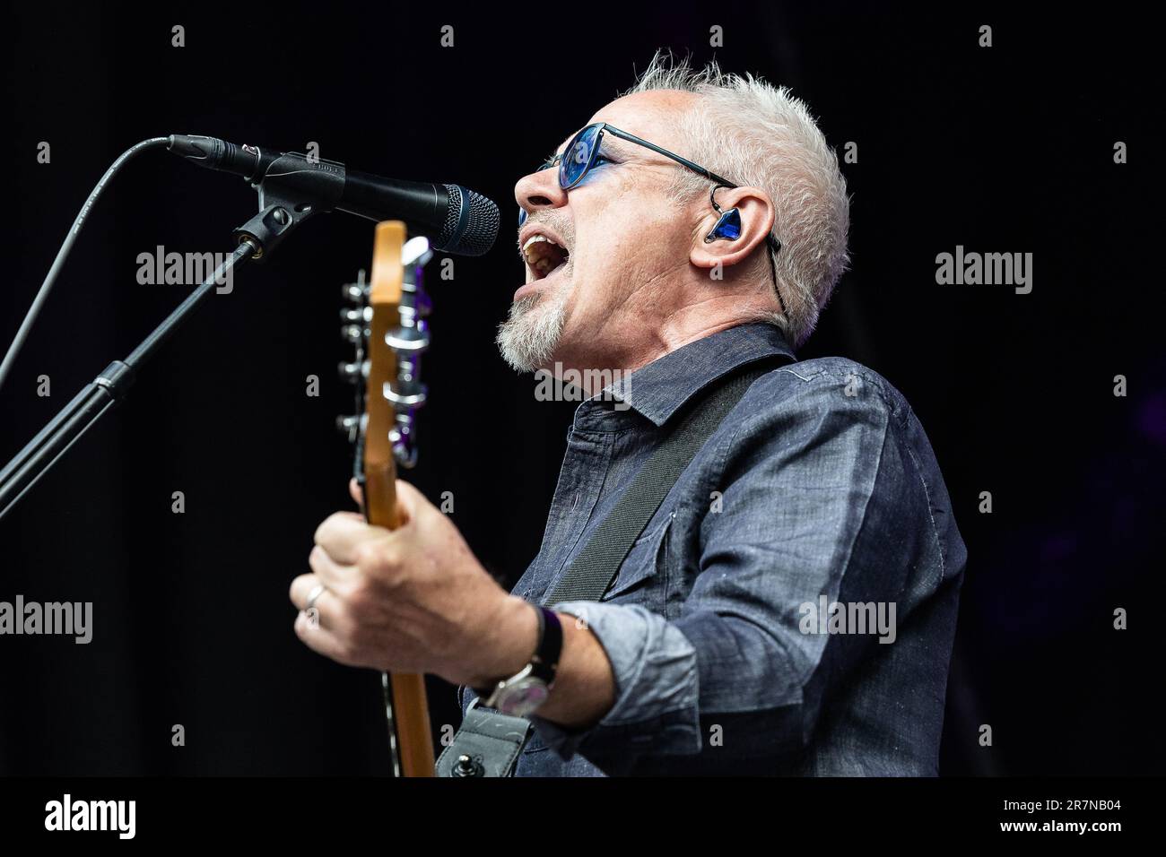 Nik Kershaw performing live in Oslo in June 2023 Stock Photo - Alamy