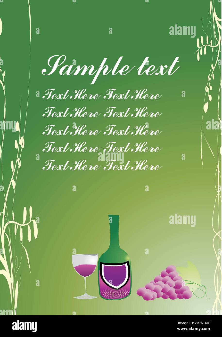 Wine. Vector sketch Stock Vector Image & Art Alamy