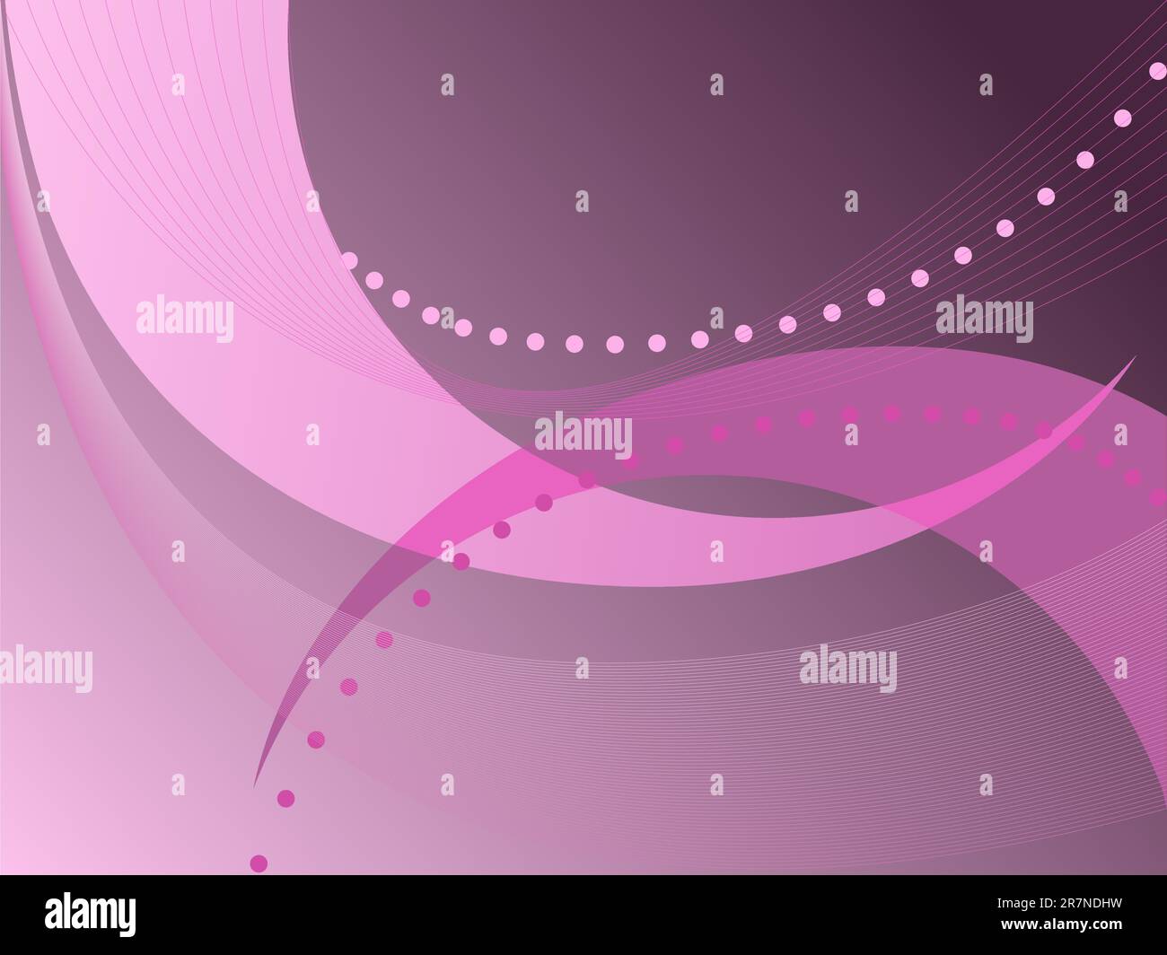 abstract dark pink background with a thin and broad lines and dots