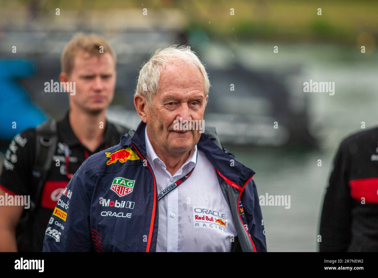 Helmut Marko (AUT) Oracle Red Bull Racing consultant&#xA;during day2, Friday, of FORMULA 1 PIRELLI GRAND PRIX DU CANADA 2023 - from 15th to 18th June 2023 in Montreal, Quebec, Canada Stock Photo