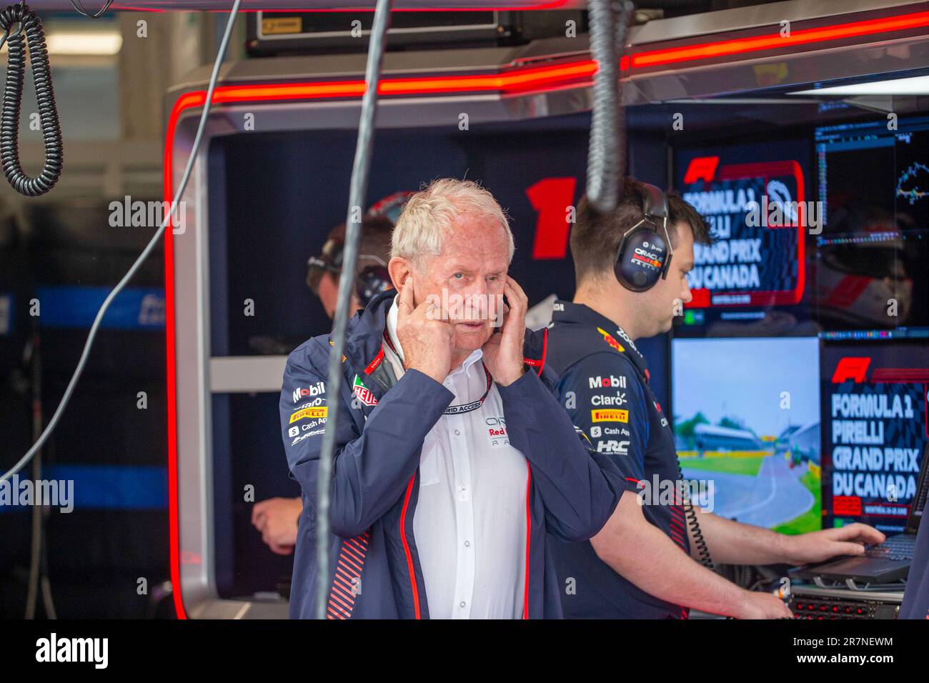 Helmut Marko (AUT) Oracle Red Bull Racing Consultant&#xA;during day2, Friday, of FORMULA 1 PIRELLI GRAND PRIX DU CANADA 2023 - from 15th to 18th June 2023 in Montreal, Quebec, Canada Stock Photo