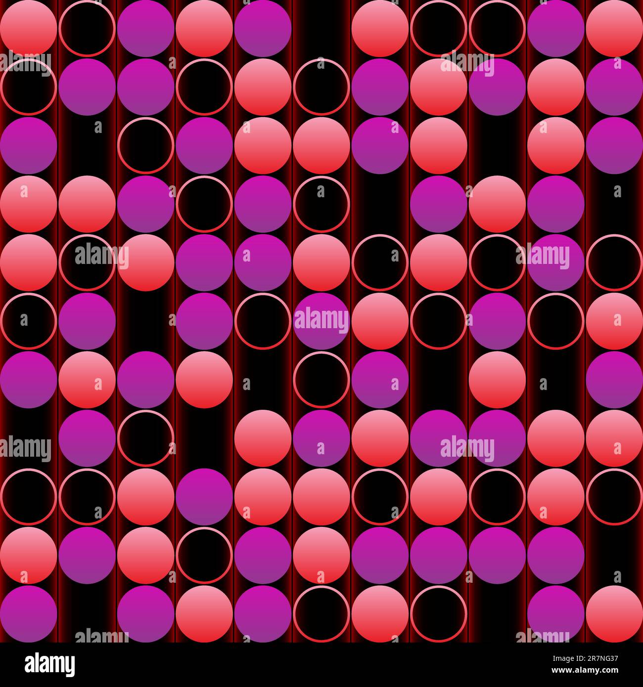 pink bubbles background, abstract vector art illustration Stock Vector