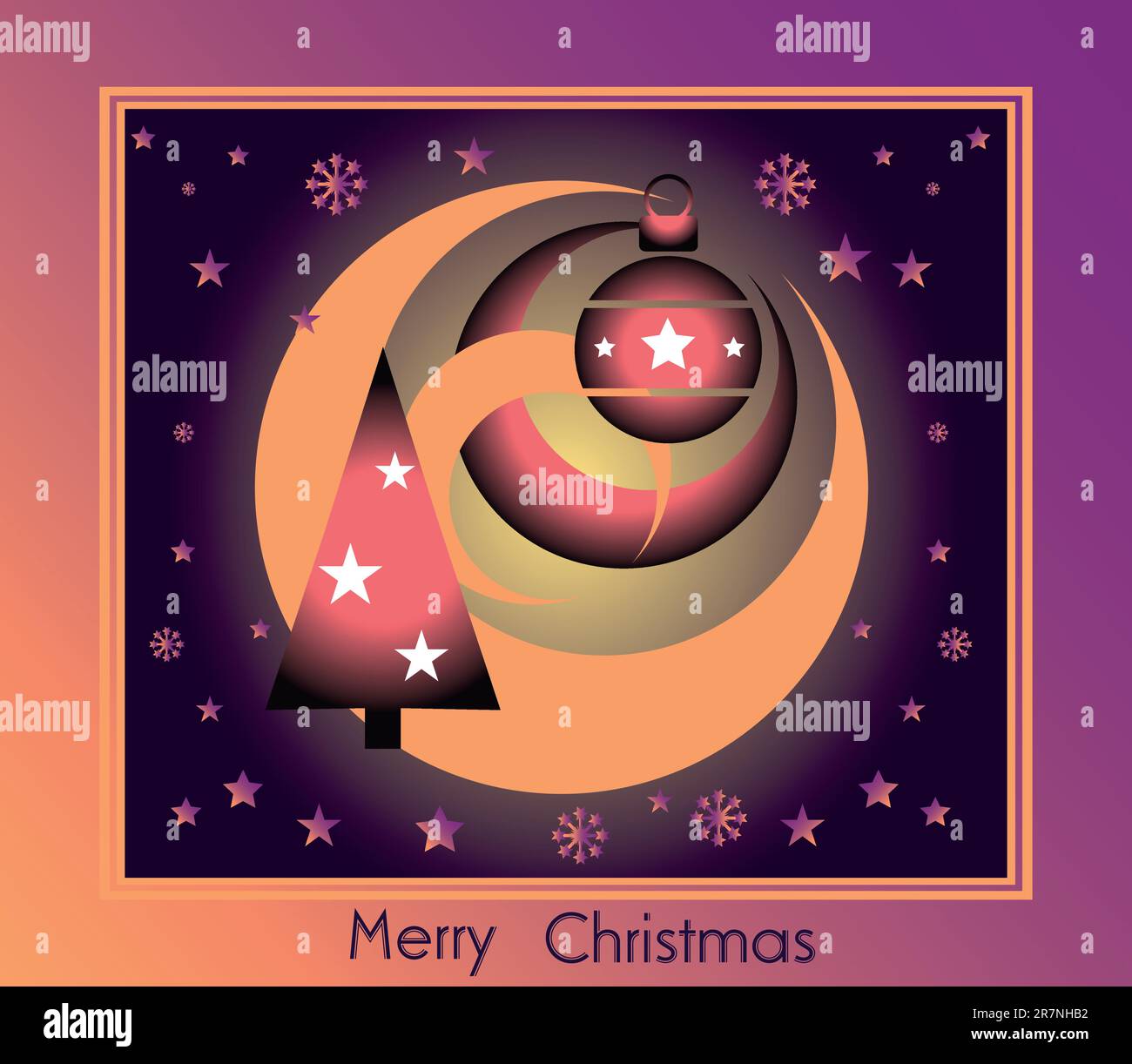 Christmas card design series Stock Vector Image & Art Alamy