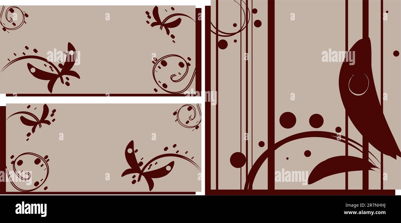 Abstract flowers background with place for your text Stock Vector Image ...