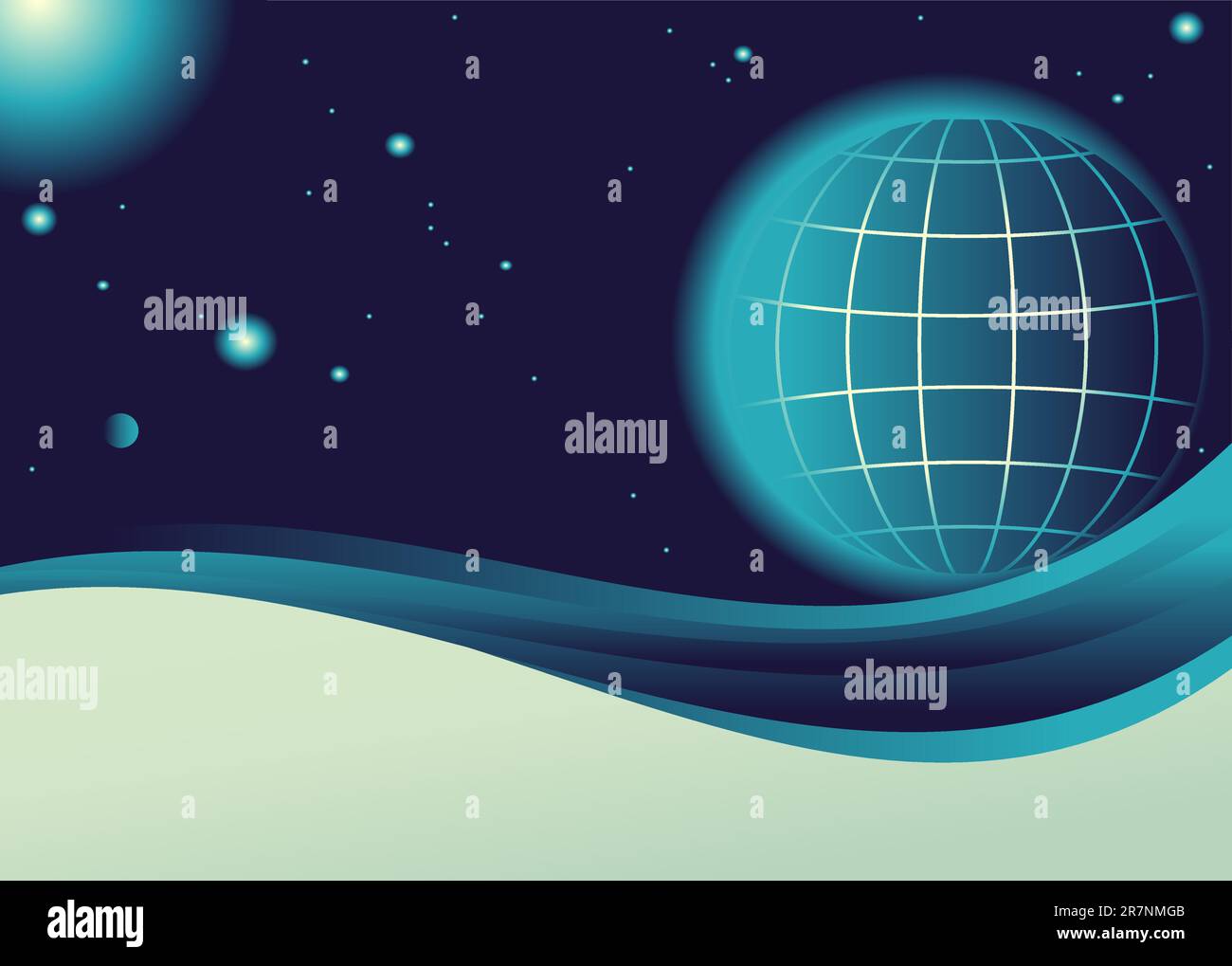 Fly galaxy in universe Stock Vector Images - Alamy