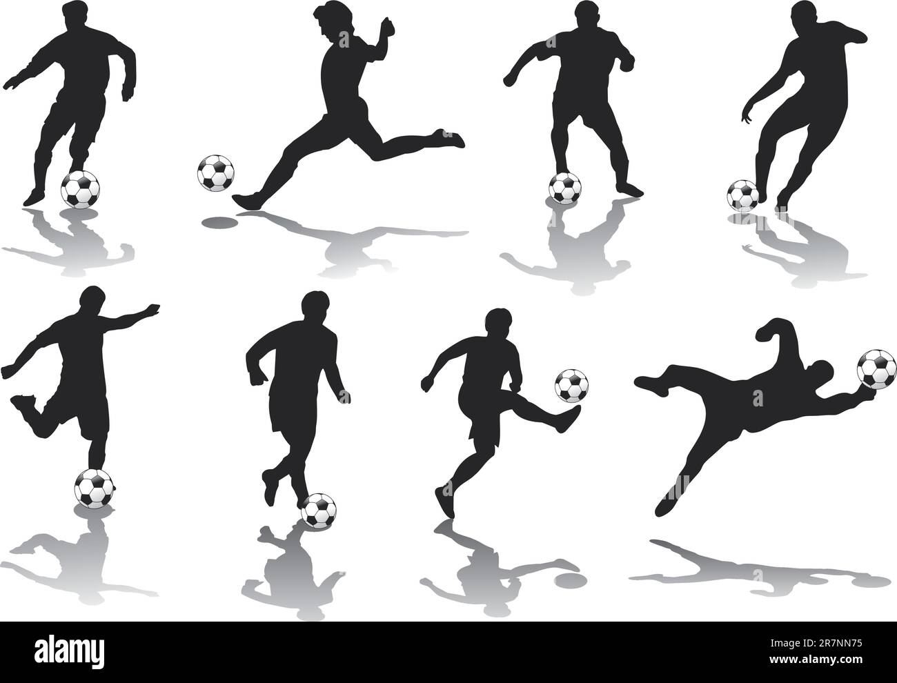 Soccer player isolated hi-res stock photography and images - Alamy