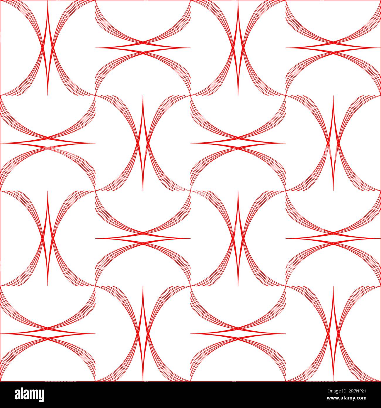 geometric arcs pattern, vector art illustration; easy to modify the colors Stock Vector
