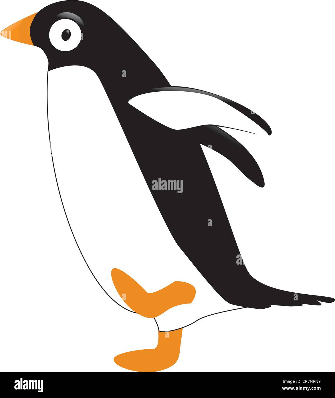 penguin baby Stock Vector