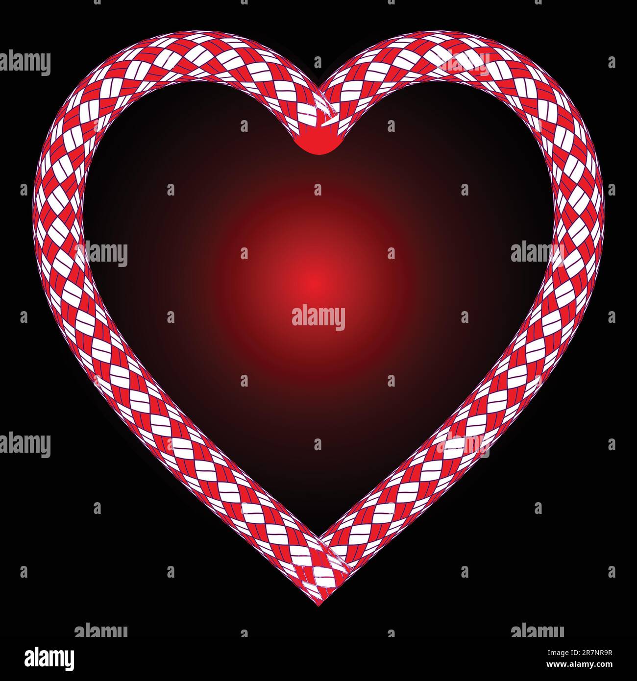 Couple tied bond Stock Vector Images - Alamy