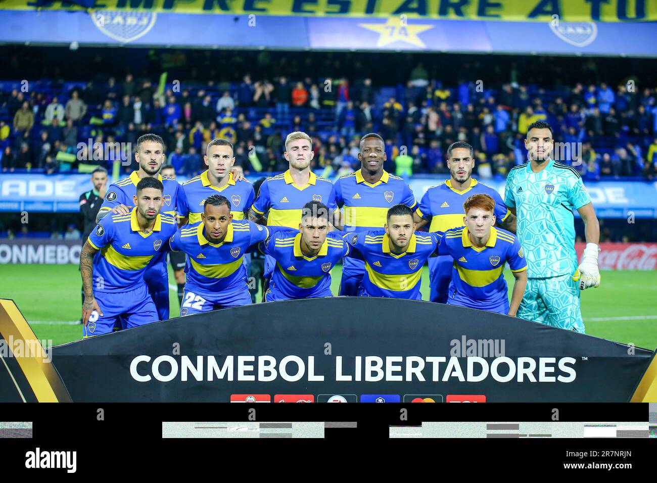 Boca Juniors fandom Stock Photo