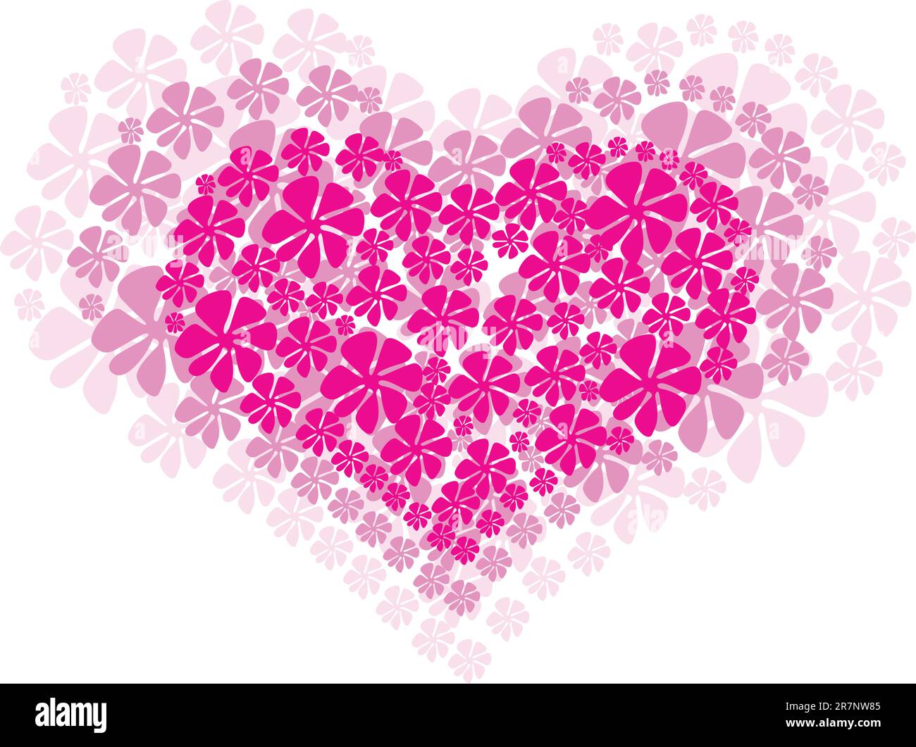 colorful spring flowers vector illustration Stock Vector Image & Art ...