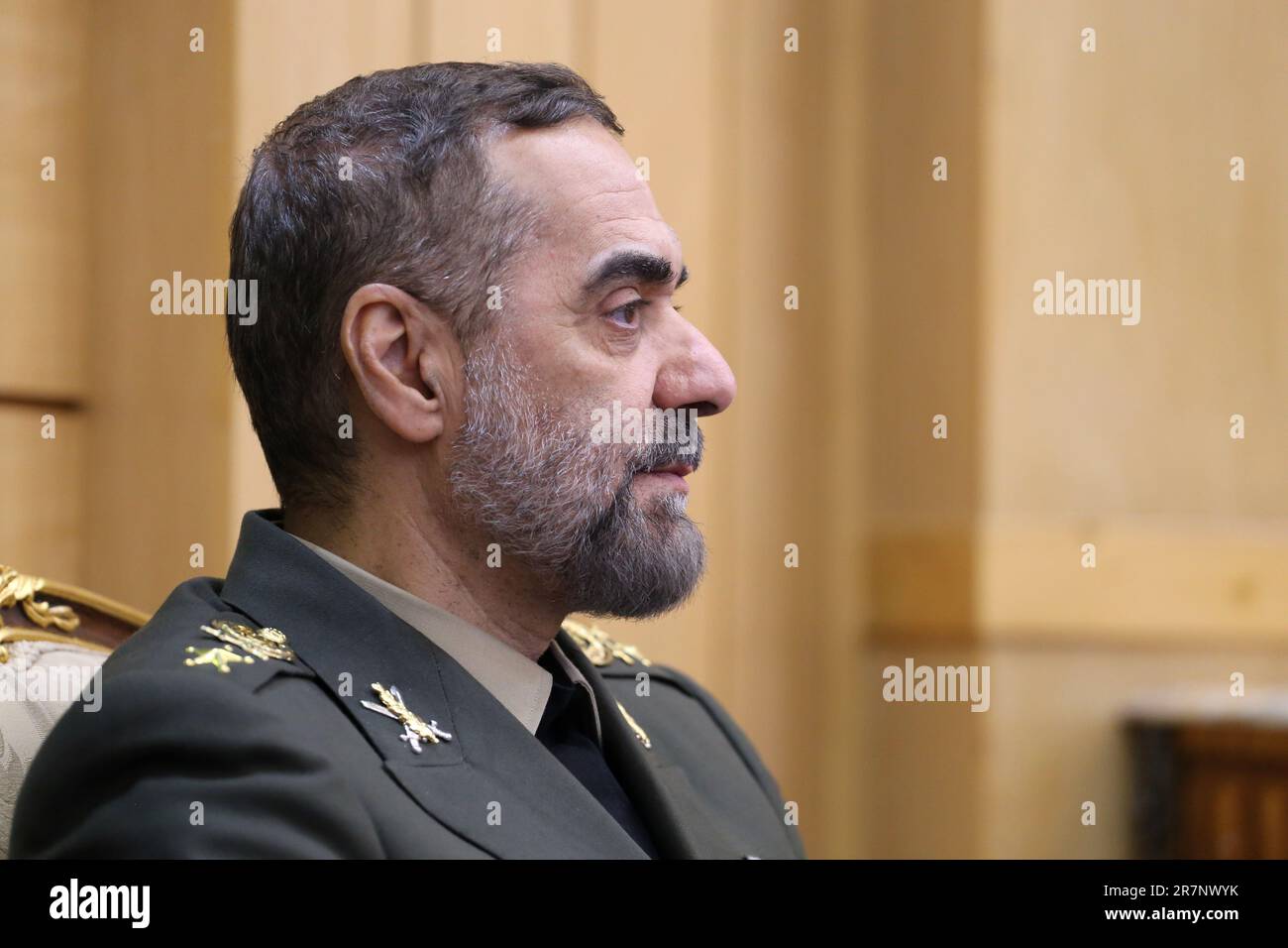 Tehran, Tehran, Iran. 16th June, 2023. Iranian Defense Minister Gen