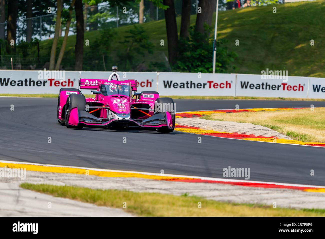 Elkhart Lake, WI, USA. 16th June, 2023. KYLE KIRKWOOD (27) of Jupiter