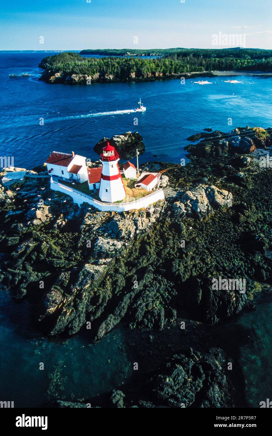 Aerial of Campobello Island, New Brunswick, Canada Stock Photo Alamy