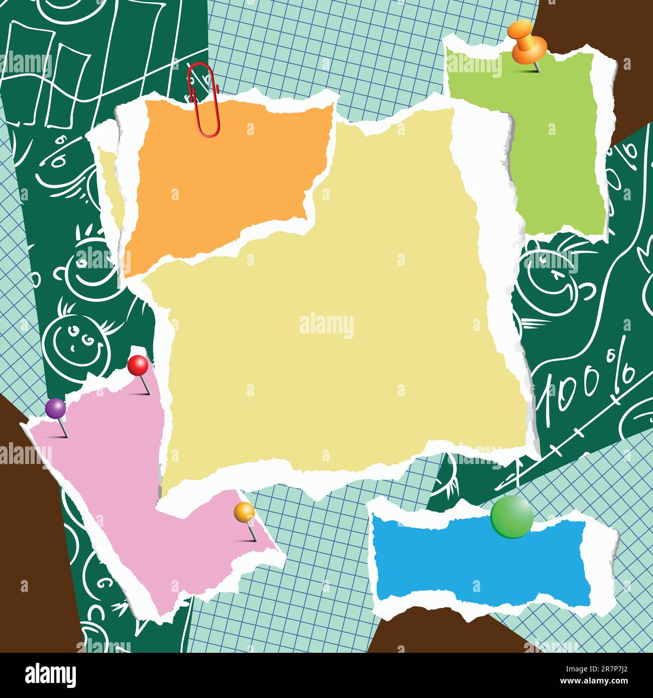 background with tags, this illustration may be useful as designer work Stock Vector