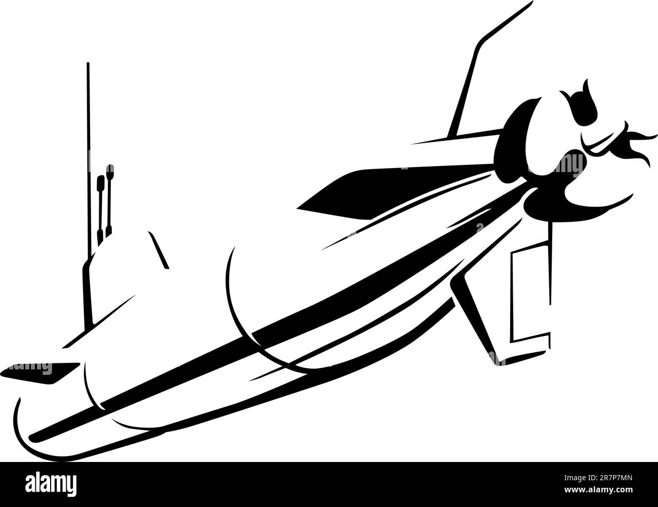 Submarine on white stock vector image art alamy