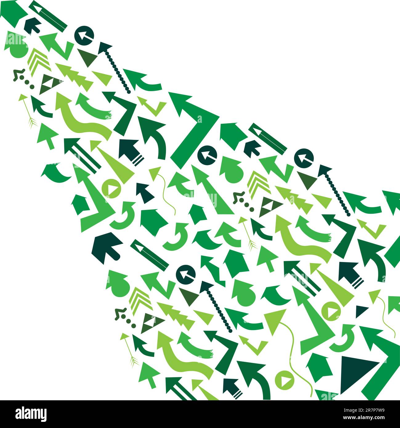 vector set of various arrows Stock Vector Image & Art - Alamy
