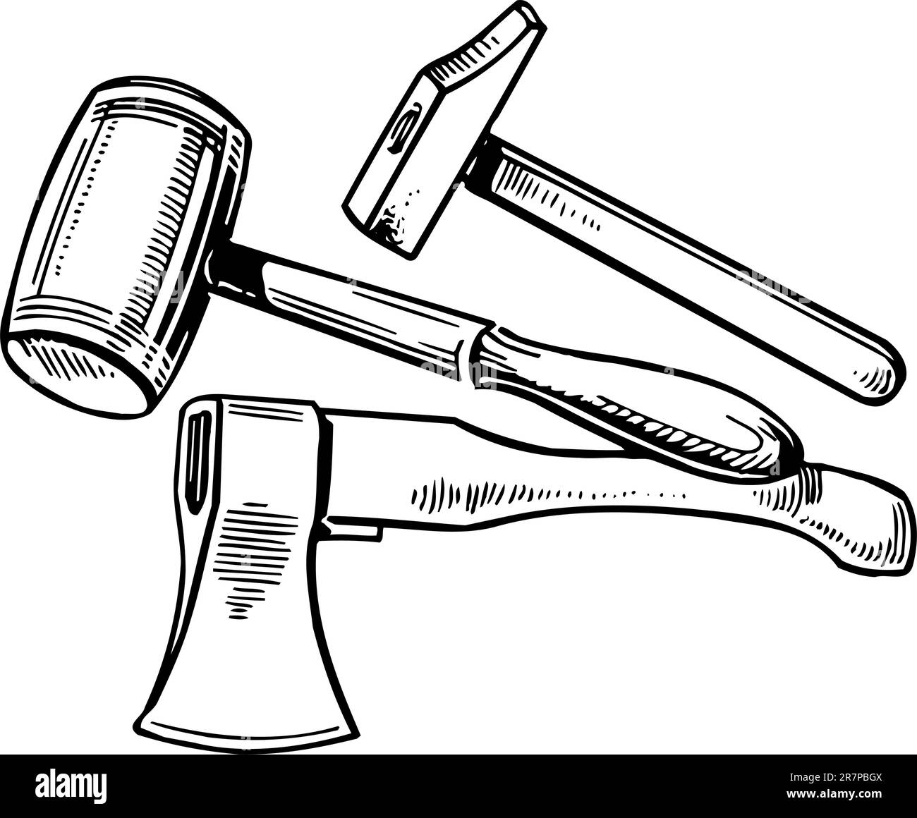 Tools Isolated On White Stock Vector Image Art Alamy tools-isolated-on-white-stock-vector-image-art-alamy