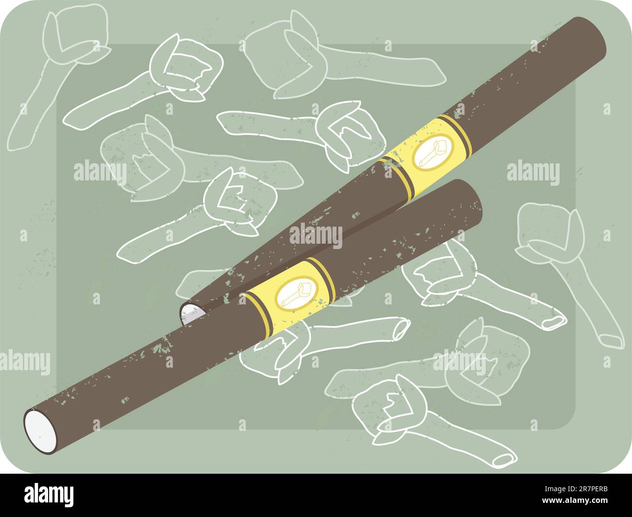 Illegal tobacco Stock Vector Images Alamy