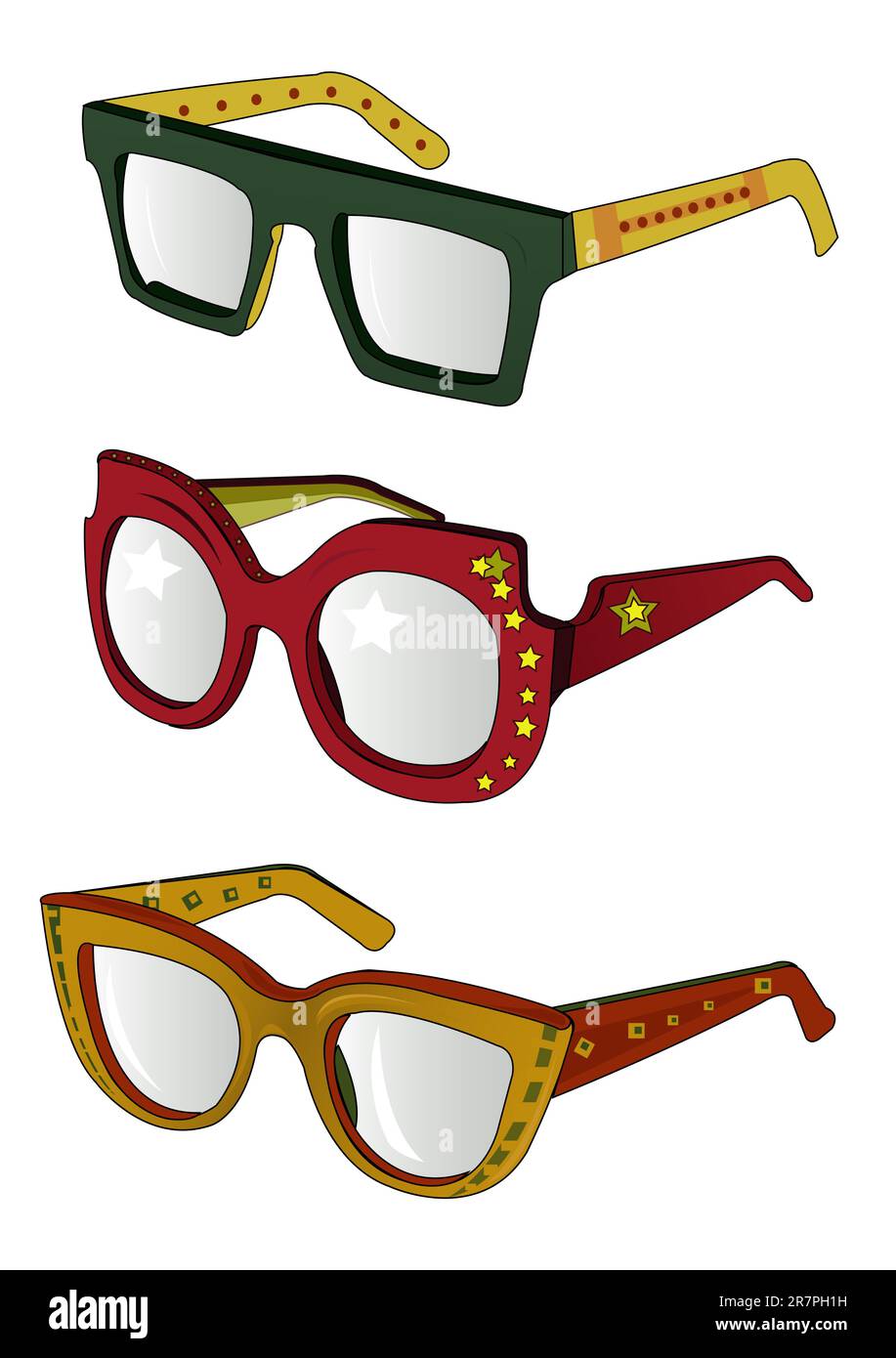 eye glasses vector illustration Stock Vector Image & Art Alamy