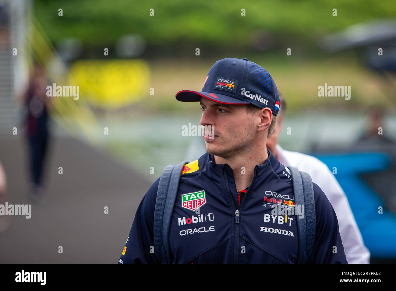 Max Verstappen (NED) Redbull Racing RB19 during day2, Friday,  of FORMULA 1 PIRELLI GRAND PRIX DU CANADA 2023 - from 15th to 18th June 2023 in Montrea Stock Photo
