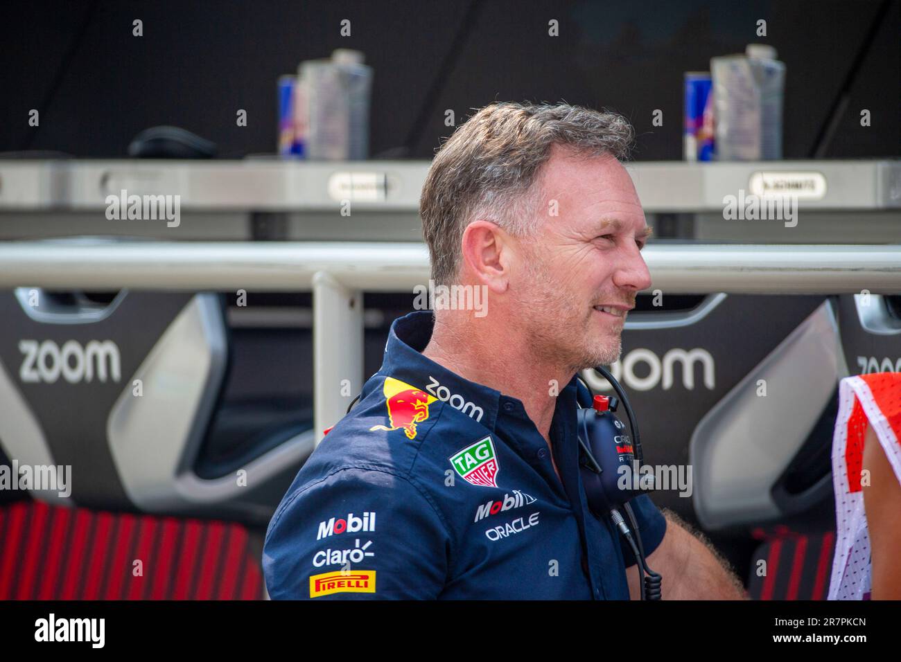 Christian Horner (GBR) - RedBull Racing Team Principal during day2, Friday,  of FORMULA 1 PIRELLI GRAND PRIX DU CANADA 2023 - from 15th to 18th June 2 Stock Photo