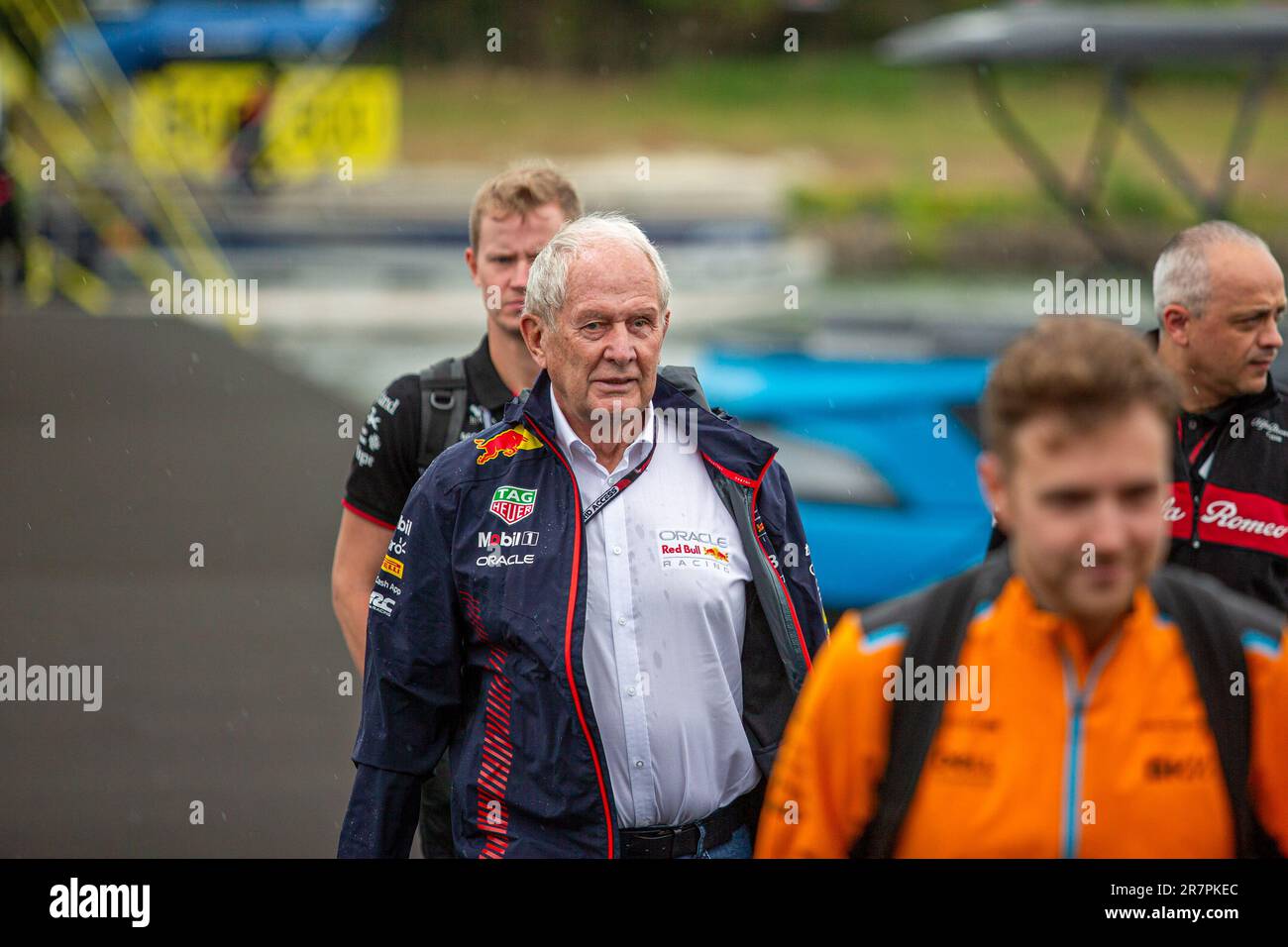 Helmut Marko (AUT)  Oracle Red Bull Racing consultant during day2, Friday,  of FORMULA 1 PIRELLI GRAND PRIX DU CANADA 2023 - from 15th to 18th June 20 Stock Photo