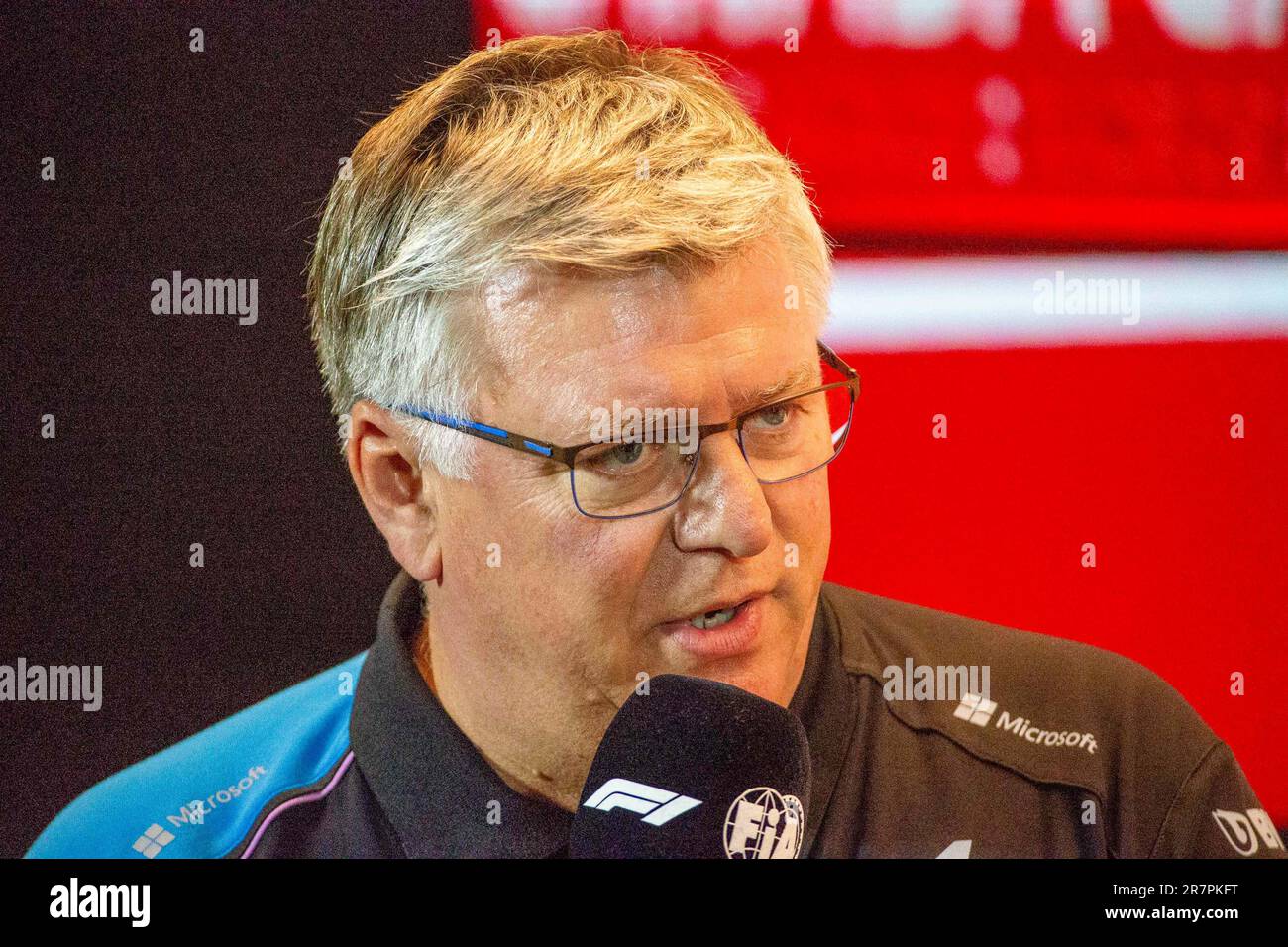 Otmar Szafnauer (USA) - Alpine F1 Team Principal during day2, Friday ...