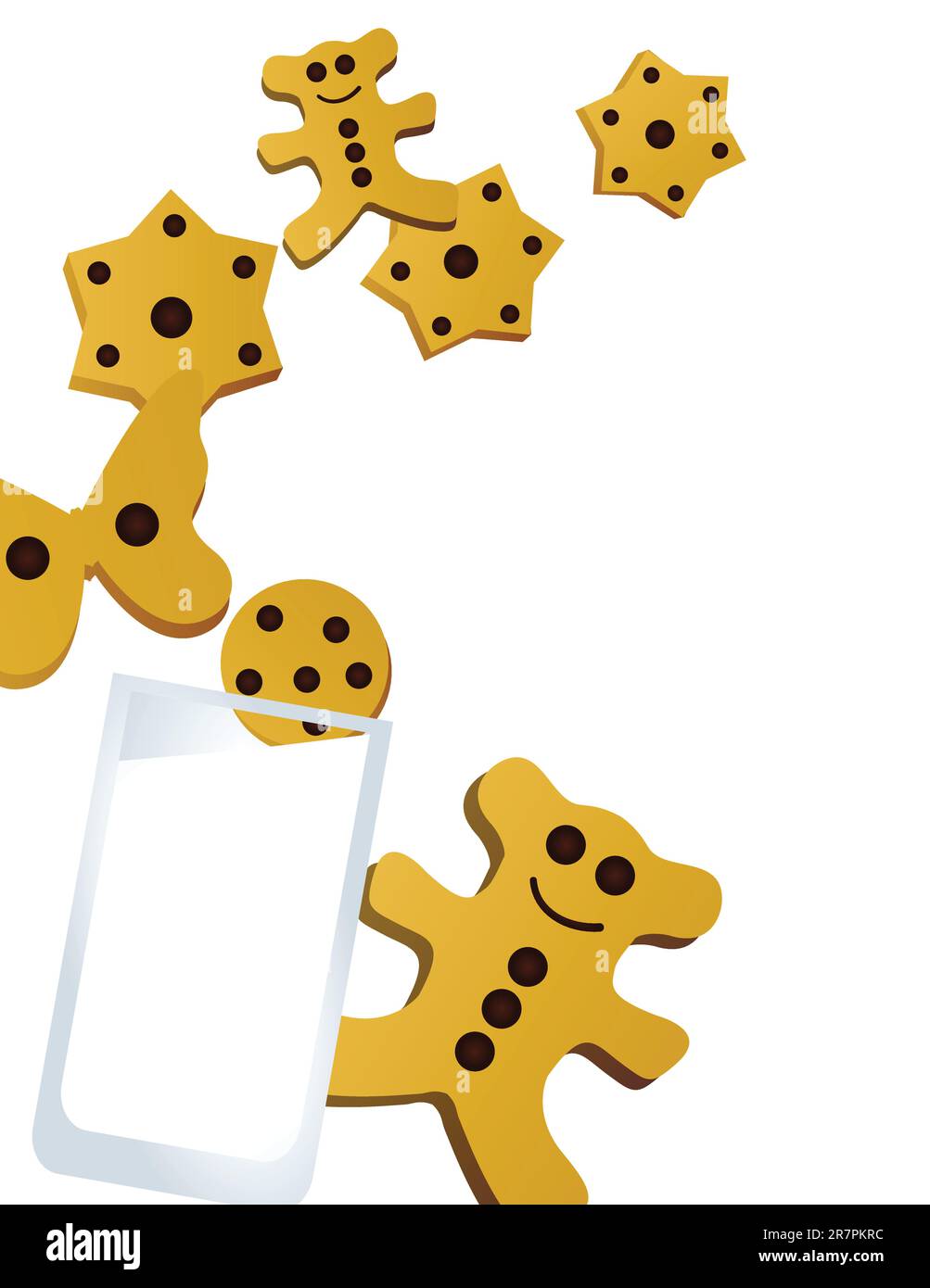 Butter cookies Stock Vector Images Alamy