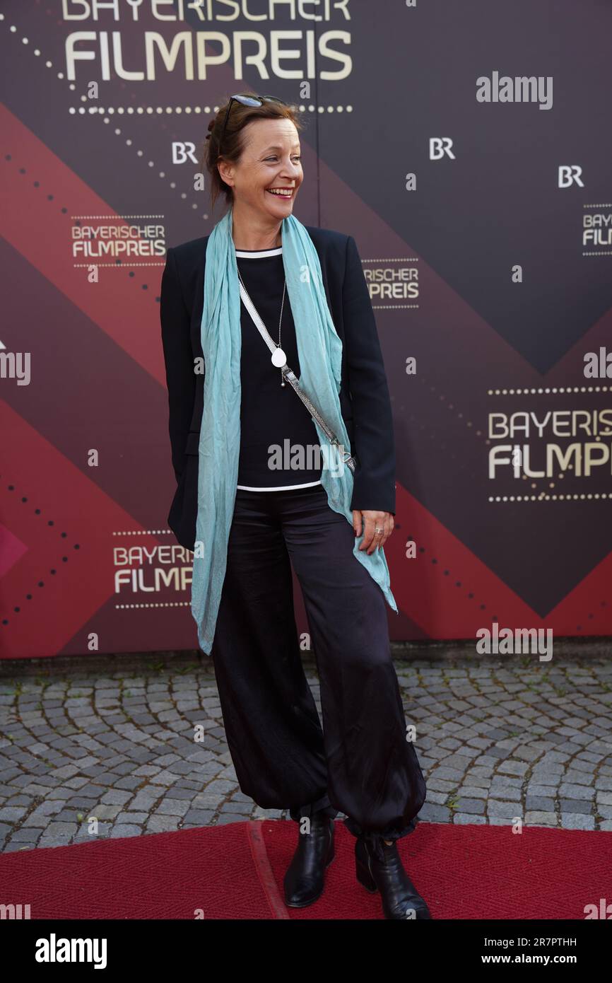 Jule Ronstedt battend the Bayerischer Filmpreis 2023 (Bavarian Film Award) at Prinzregententheater on June 16, 2023 in Munich, Germany. Stock Photo