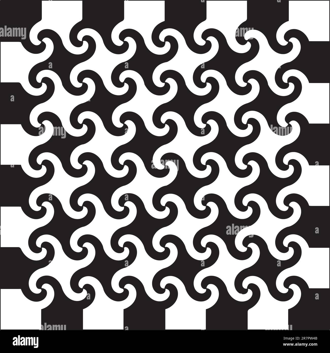 Circle and triangle pattern Stock Vector Images - Alamy