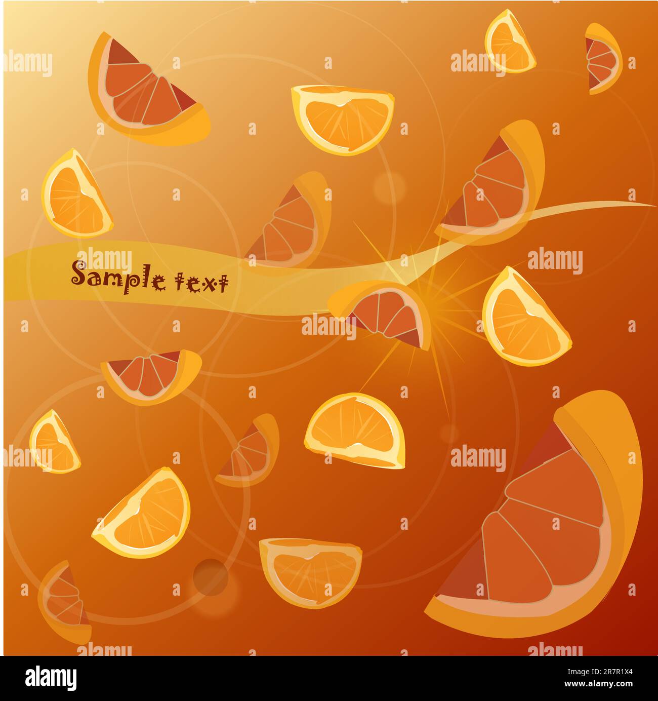 orange background vector illustration Stock Vector Image & Art Alamy