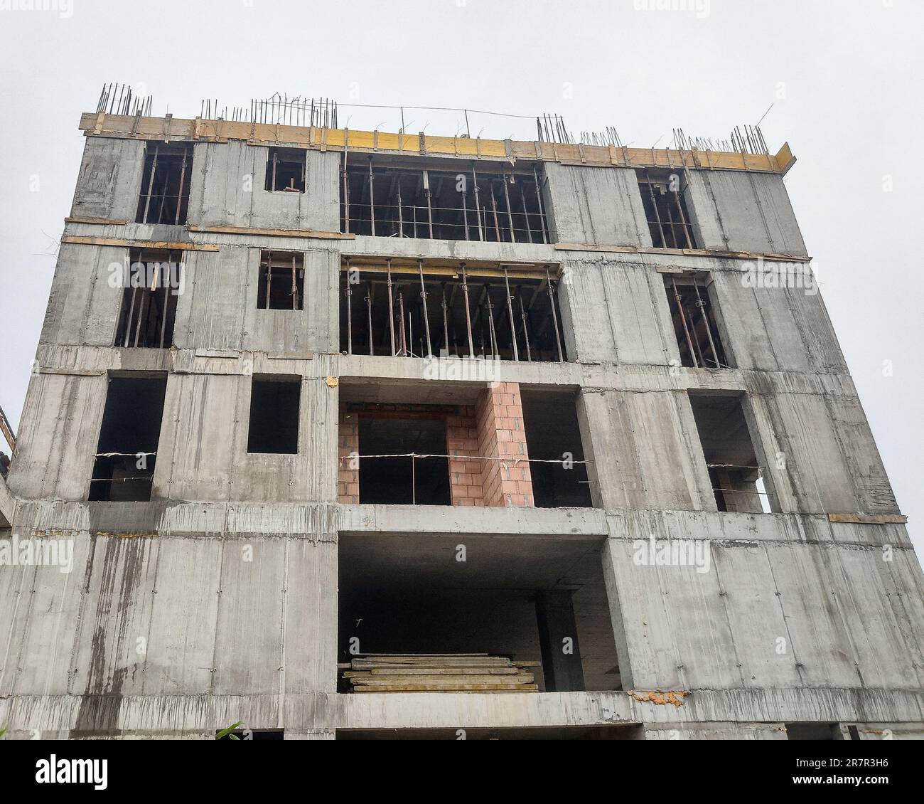 New building under construction. Construction concept Stock Photo