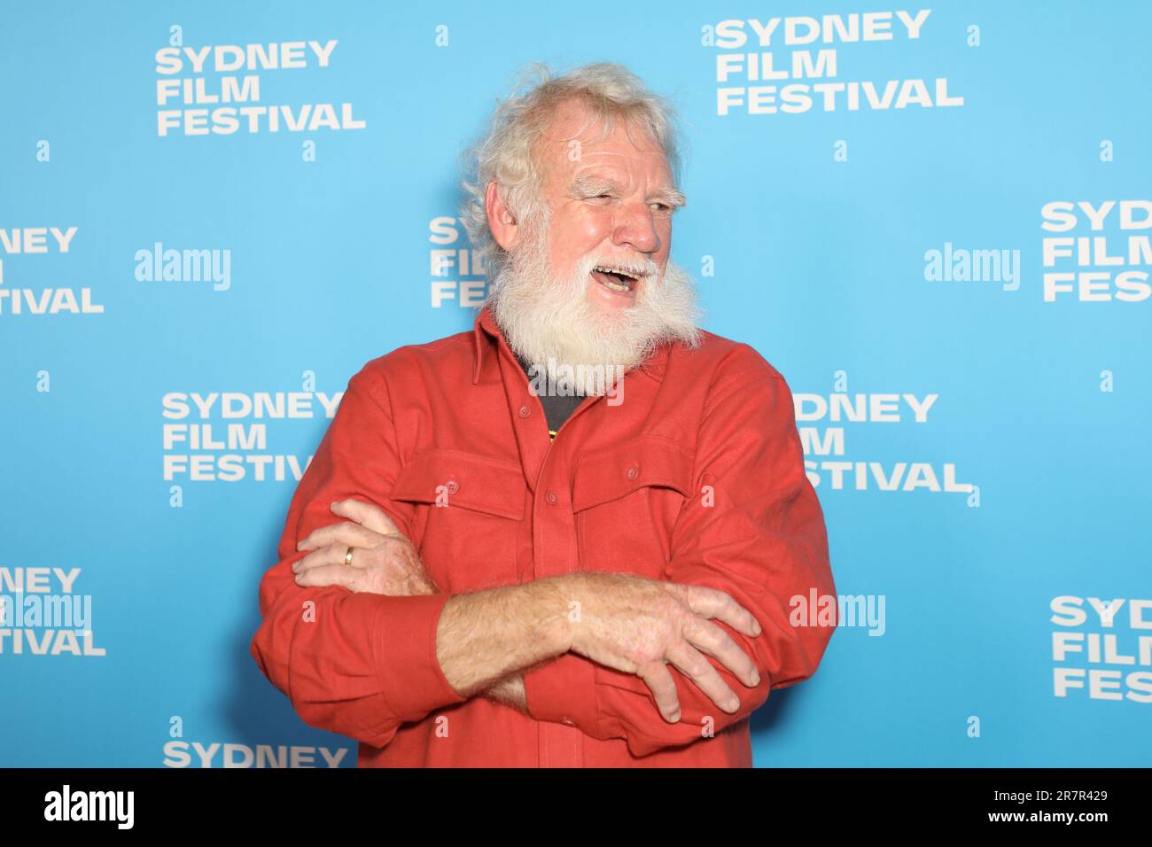 Sydney, Australia. 17th June 2023. 70th Sydney Film Festival: World Premiere, The Dark Emu Story red carpet at the State Theatre, 49 Market Street. Pictured: Bruce Pascoe (cast). Credit: Richard Milnes/Alamy Live News Stock Photo