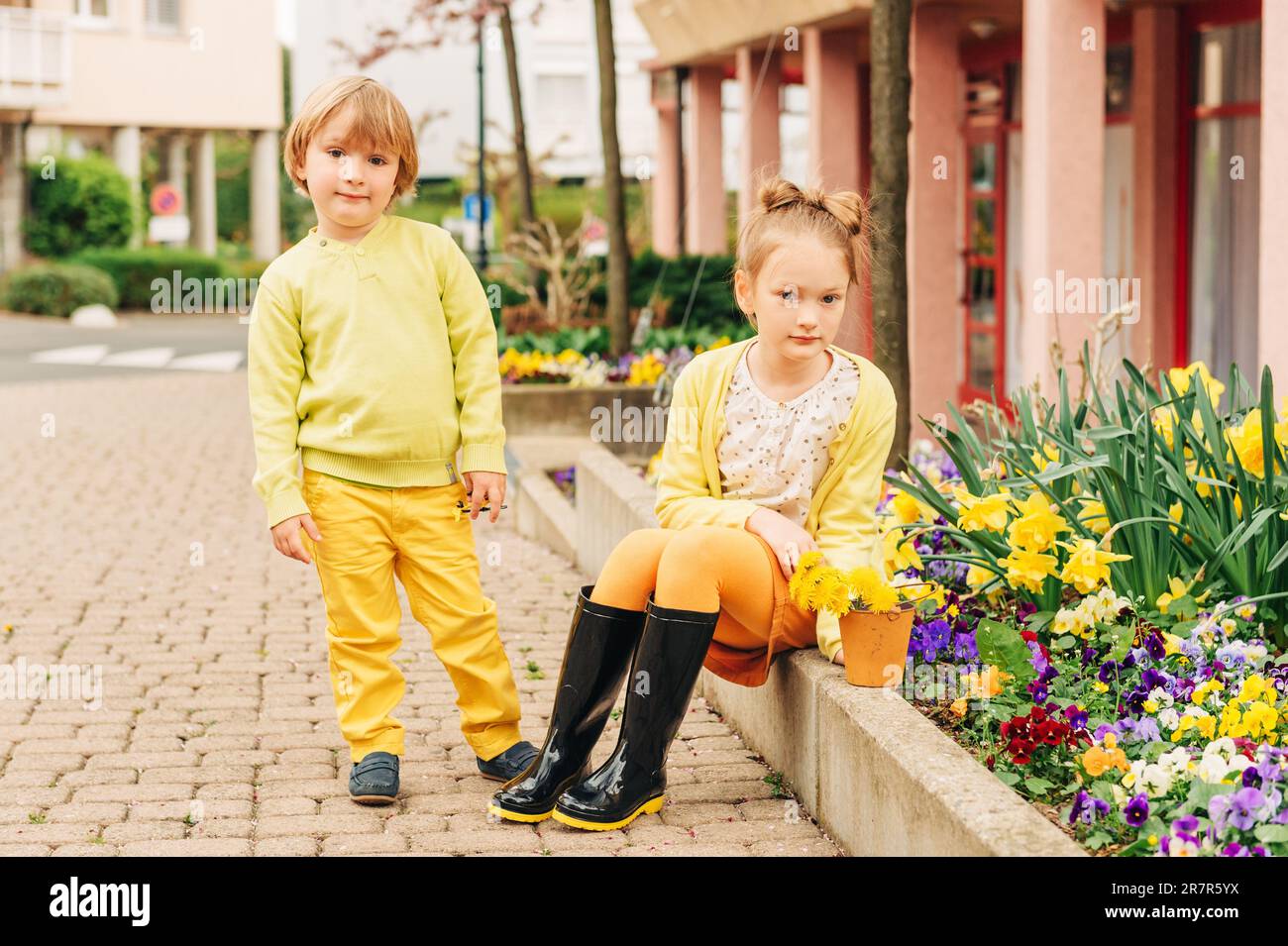 Boy wearing girl shoes hires stock photography and images Alamy