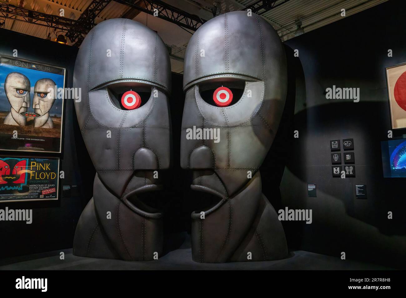 Artifacts from album 'Division Bell' on display at 'Pink Floyd - Their ...