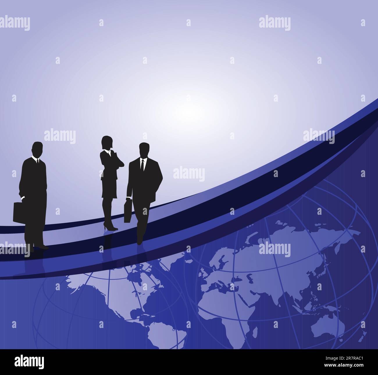World map silhouette clipart hi-res stock photography and images - Alamy