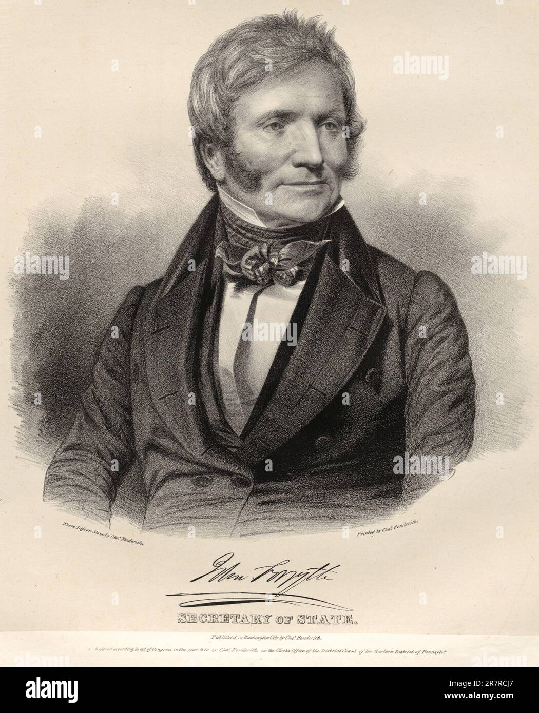 John Forsyth 1840 Stock Photo - Alamy