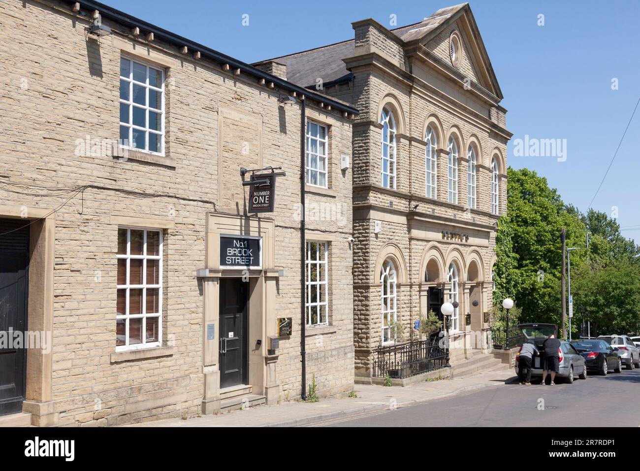 Bertie's meeting rooms and conference venue, Elland, West Yorkshire Stock Photo