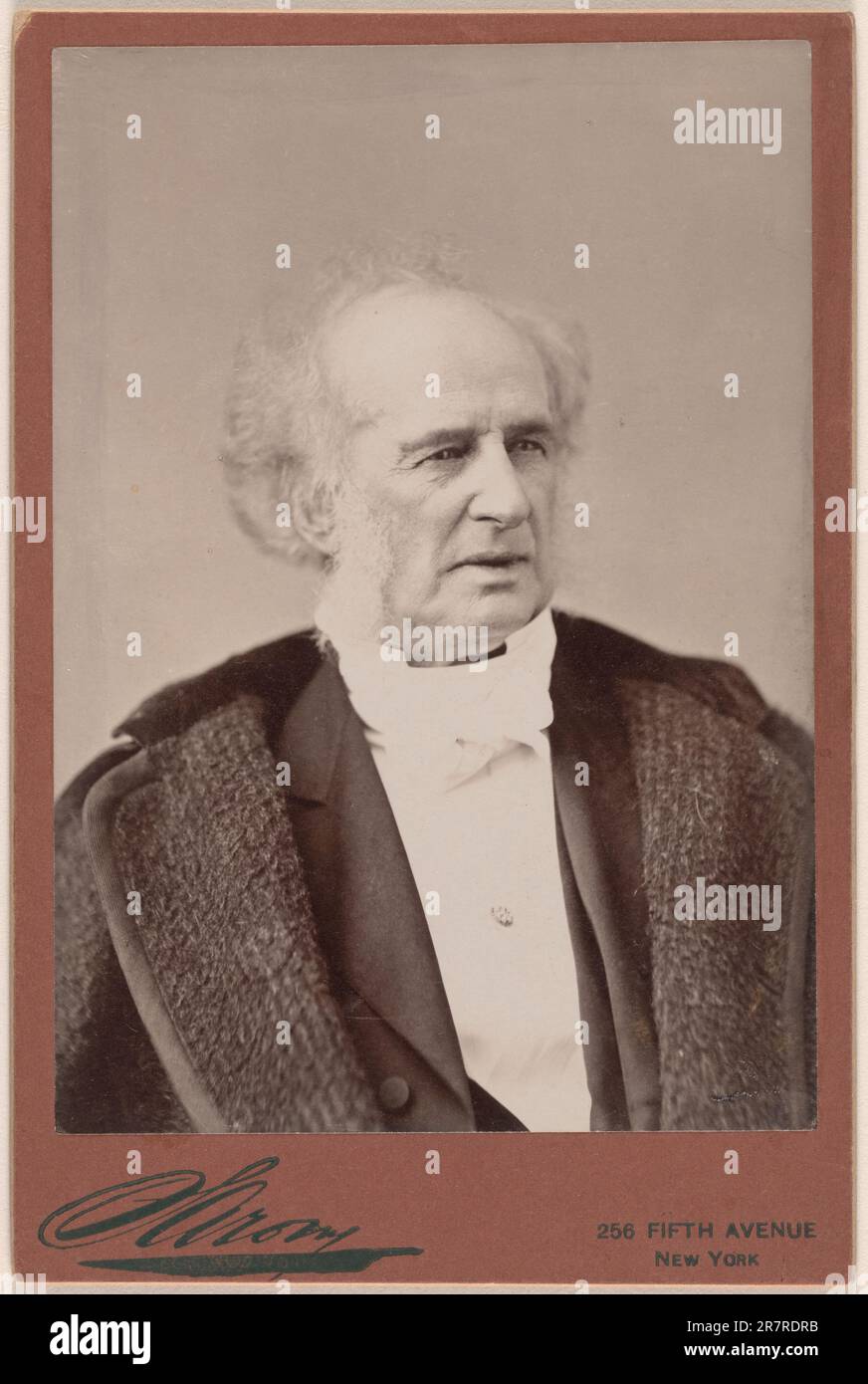 Cornelius Vanderbilt c. 1870 Stock Photo - Alamy